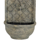 Sunnydaze Messina Outdoor Wall Fountain