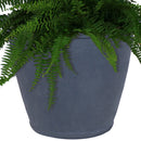 Sunnydaze Anjelica Polyresin Large Round Outdoor Planter