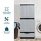 Sunnydaze 3-Shelf Plastic Lockable Storage Cabinet - 57.5"