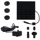 Sunnydaze Solar Fountain Water Pump Kit, 20 Inch Lift, 40 GPH