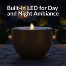 Sunnydaze Polystone Outdoor Bubble Fountain