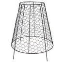 Sunnydaze Mesh Cloche Plant Protector with Removable Cover - 6-Pack