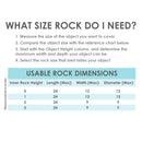 Sunnydaze Polyresin Landscape Rock Cover with Stakes