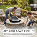 Sunnydaze Outdoor Fire Pit Bowl Replacement for Stand or DIY