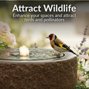 Sunnydaze Polystone Outdoor Bubble Fountain