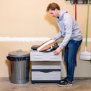 Sunnydaze 3-Tier Plastic Storage Drawers