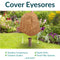 Sunnydaze Polyresin Landscape Rock Cover with Stakes
