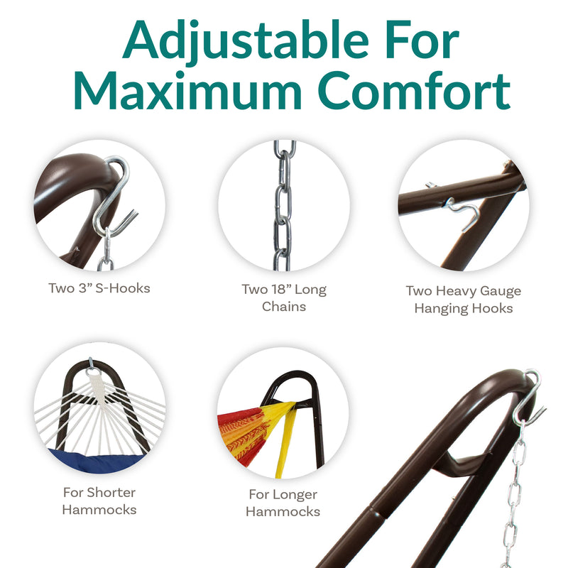 Sunnydaze Universal Multi-Use Heavy-Duty Hammock Stand