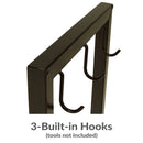 Sunnydaze Indoor/Outdoor Steel Firewood Log Holder - 30"