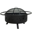 Sunnydaze Cosmic 42" Large Outdoor Fire Pit