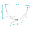 Image showing the overall product dimensions including height, depth and width.