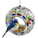 Sunnydaze Fly-Through Mosaic Bird Feeder