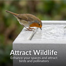 Sunnydaze Rectangle Polystone Outdoor Bubble Fountain