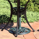 Sunnydaze 17-Inch Round Patio Umbrella Base for Market Umbrella