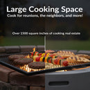 Sunnydaze Square Fire Pit Cooking Grate – Metal Grill Grate – 24-Inch