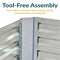 Sunnydaze Galvanized Steel Raised Garden Bed