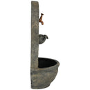 Sunnydaze Messina Outdoor Wall Fountain