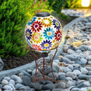 Sunnydaze Decorative Scroll Steel Gazing Globe Stand