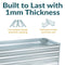 Sunnydaze Galvanized Steel Raised Garden Bed