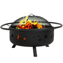 Sunnydaze Cosmic 42" Large Outdoor Fire Pit