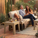 Sunnydaze Outdoor Square Plastic Adirondack Patio Side Table