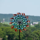 Sunnydaze Rainbow Breezes Metal Garden Wind Spinner