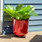 Sunnydaze Vivian Metal Outdoor Plant Pots - 11"