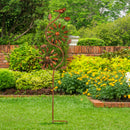Sunnydaze Twirling Twigs Metal Wind Spinner