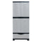Sunnydaze 3-Shelf Plastic Lockable Storage Cabinet - 57.5"